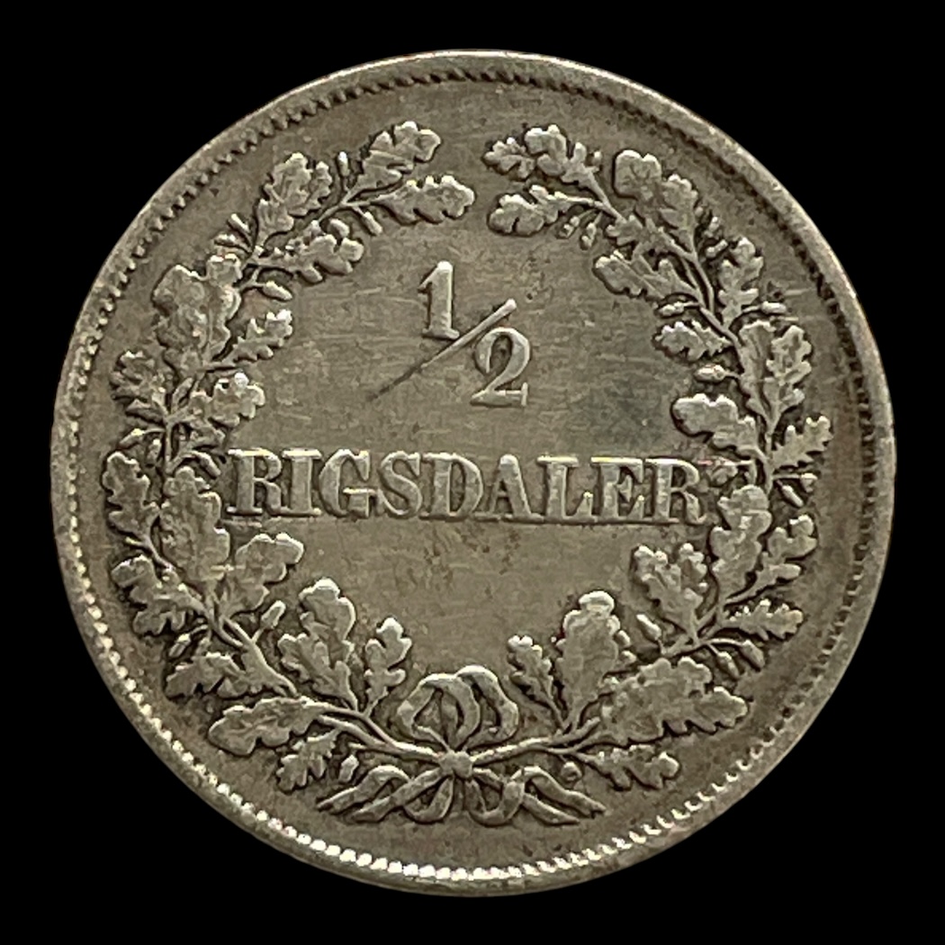 1/2 Rigsdaler