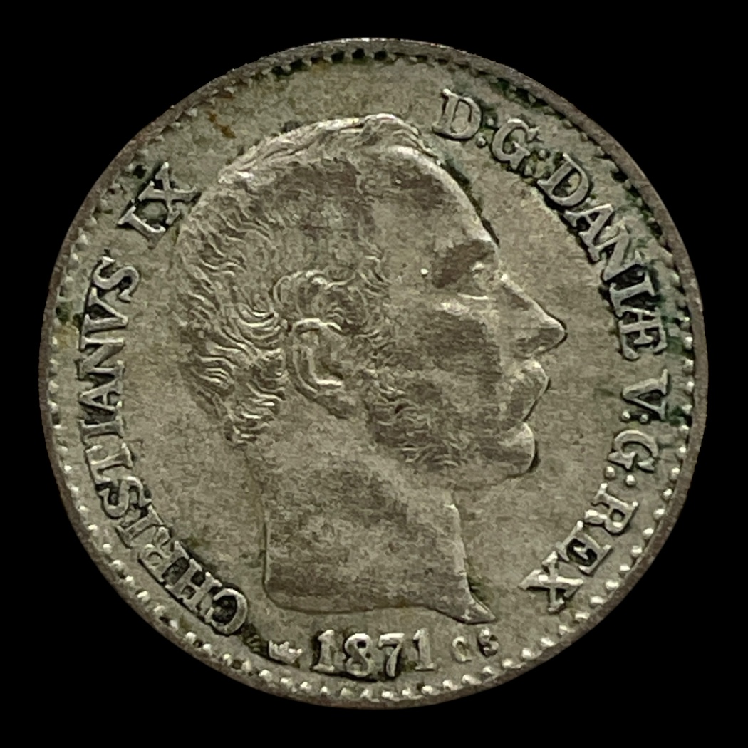1/2 Skilling 1719 Frederik D IV (1699-1730) Sieg 1.2 H 55