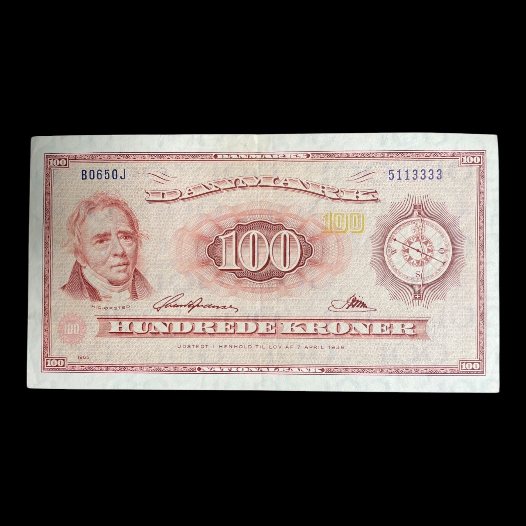 100 kr. B0 1965 OJ erstatning