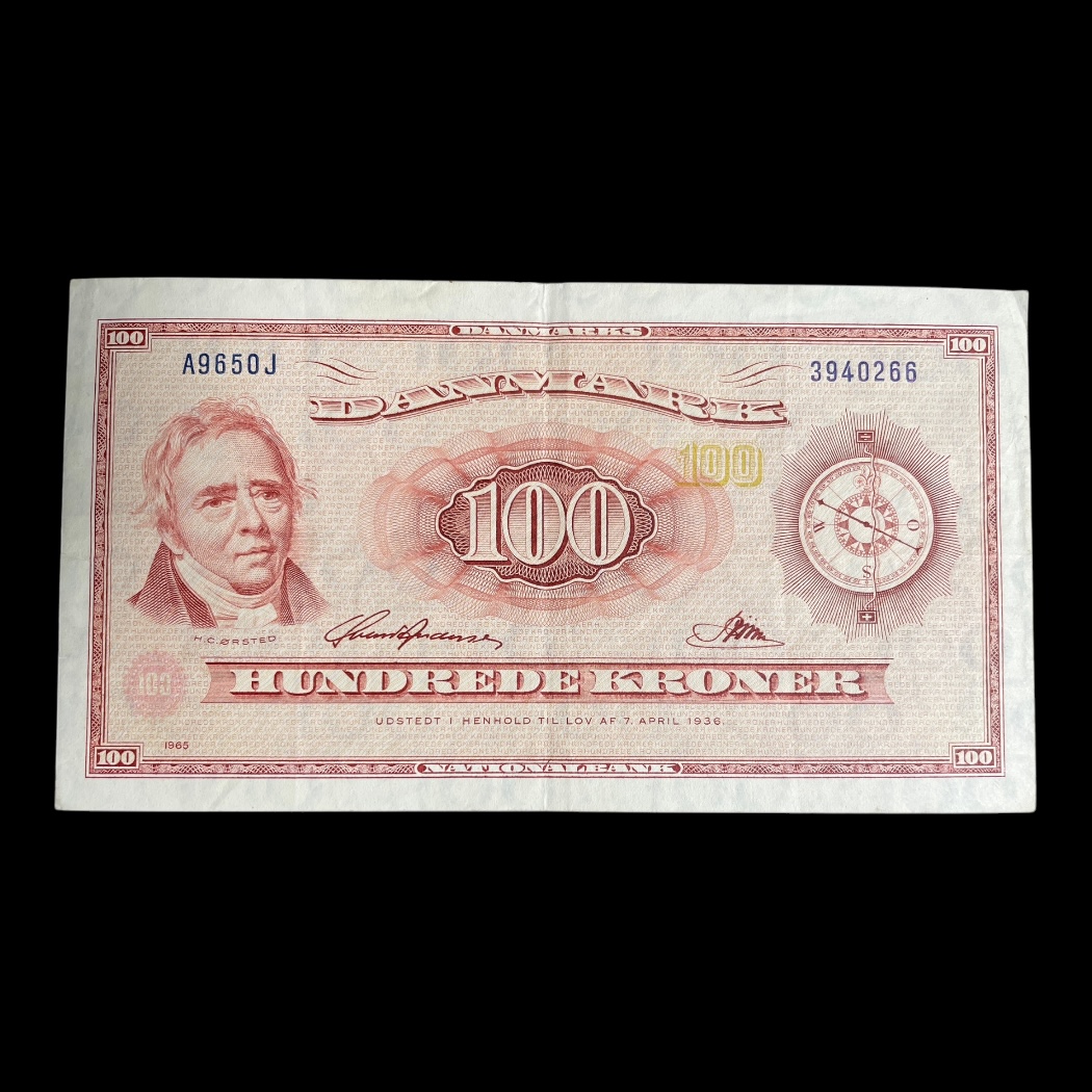 100 kr. A9 1965 OJ erstatning