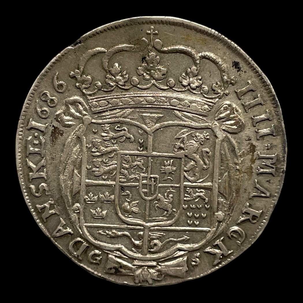 1 Mark 1686 Sieg: 43.2 Hede: 82 Sølv: (.671)