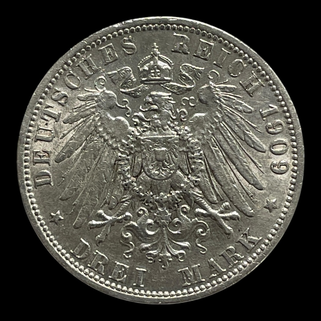 3 Mark 1909 Preussen