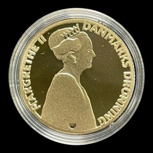 20 kr. Proof 2022-50 års Regeringsjubilæum - uden æske