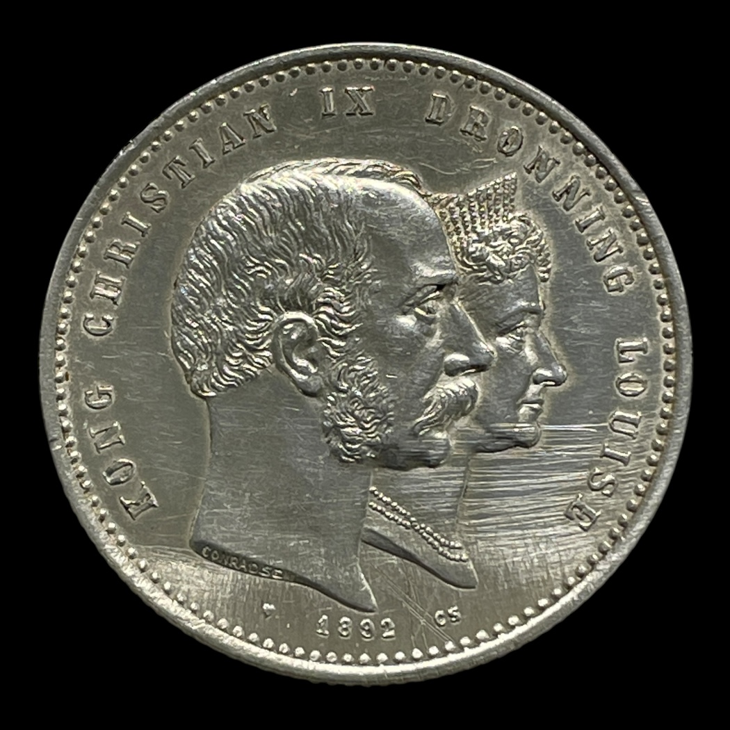 2 kr Erindringsmønt 1892