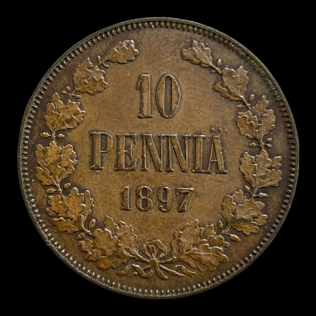 10 Pennia 1897 Finland