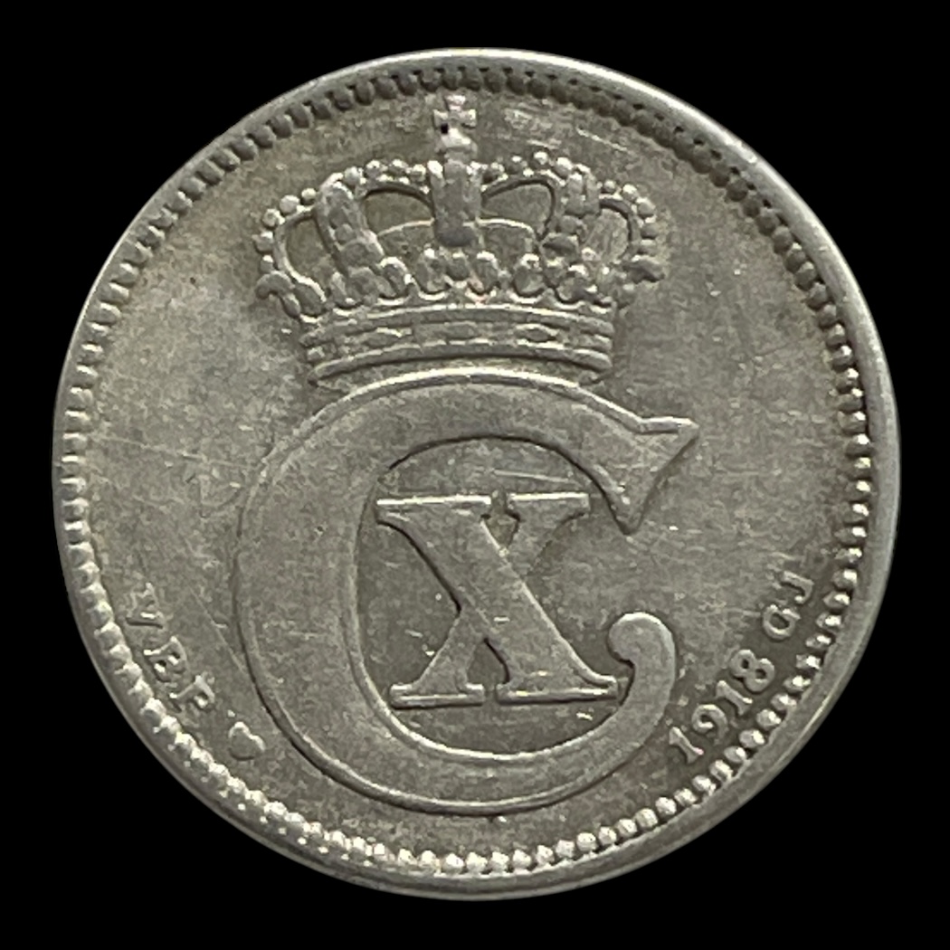 25 Øre 1918