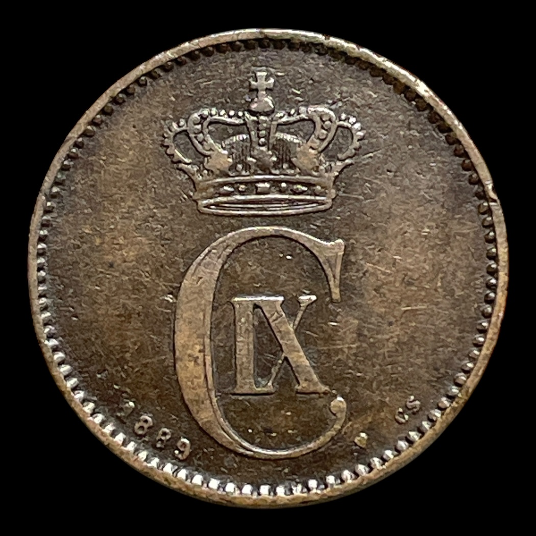 2 øre 1889