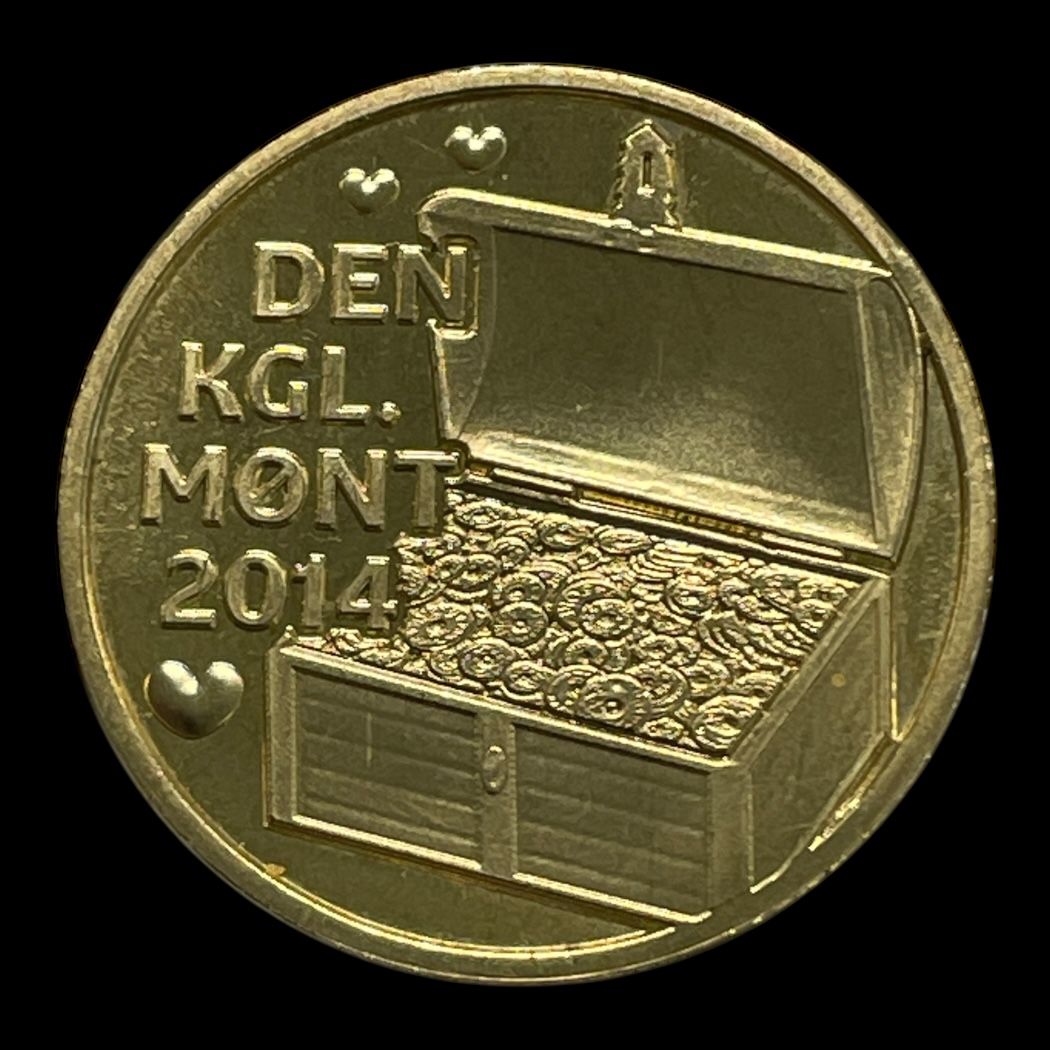 Medalje Fra Kgl. Børnemøntsæt 2014