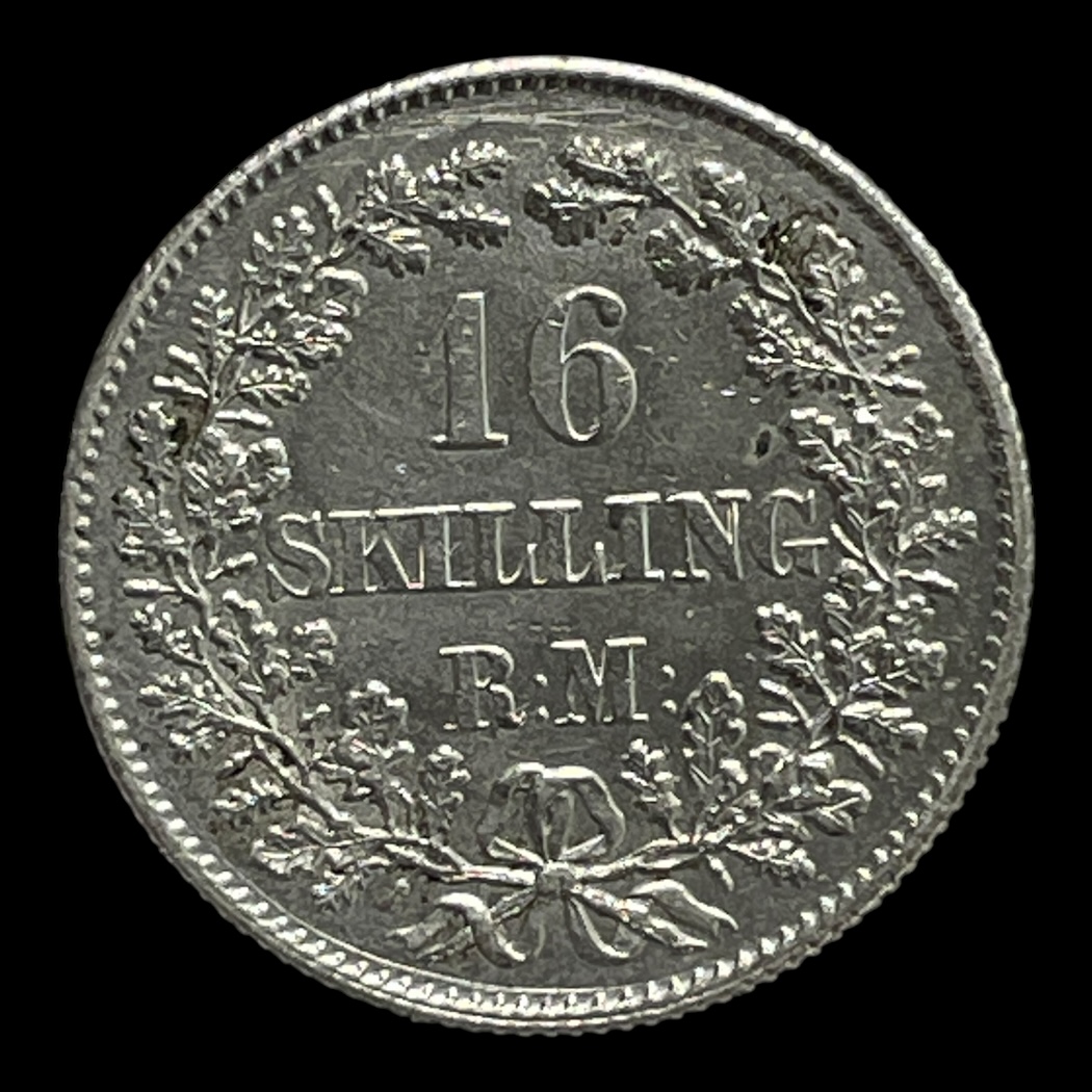 16 Skilling 1857
