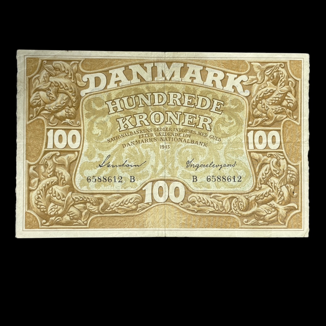 100 Kr. 1943B Danmark