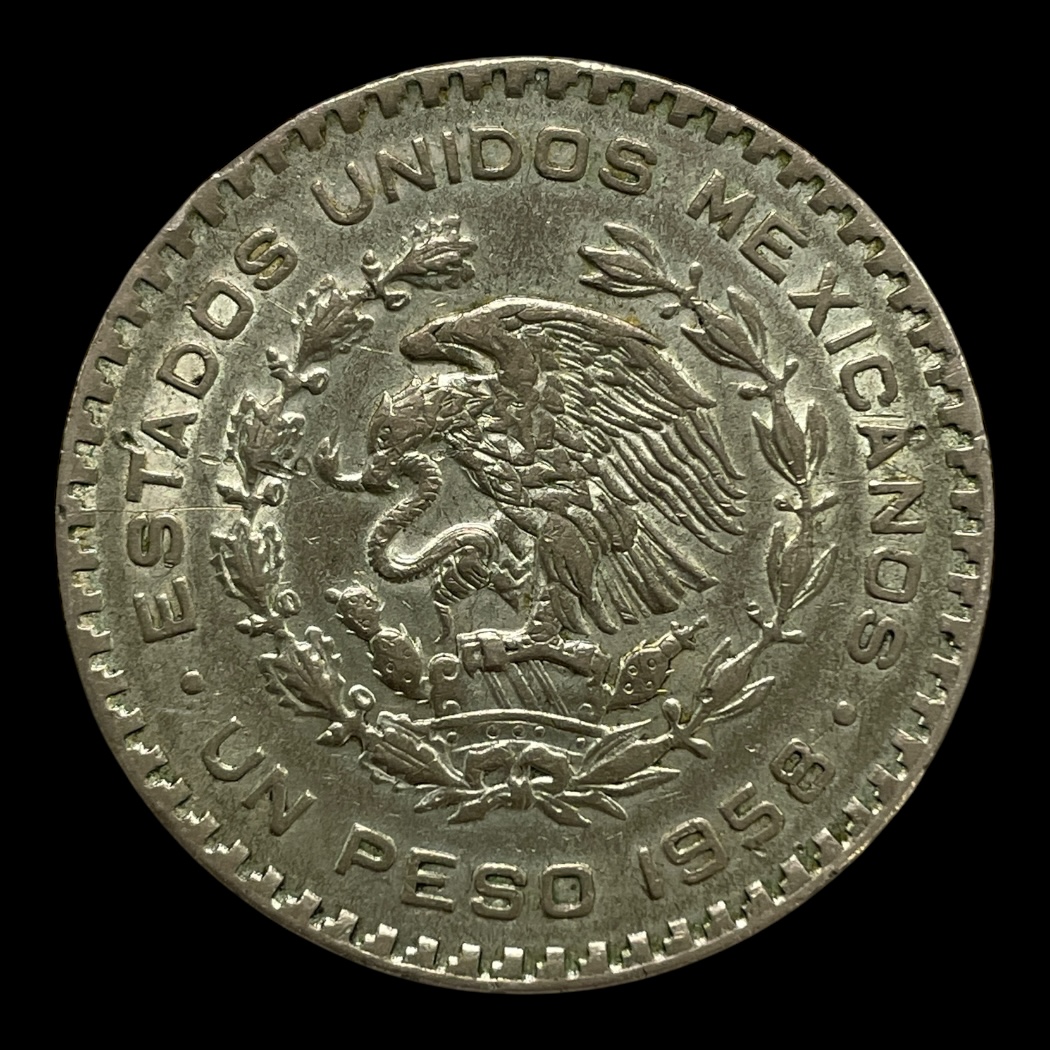 1 Peso 1958 Mexico