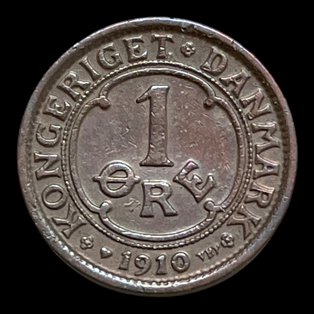 1 øre 1910