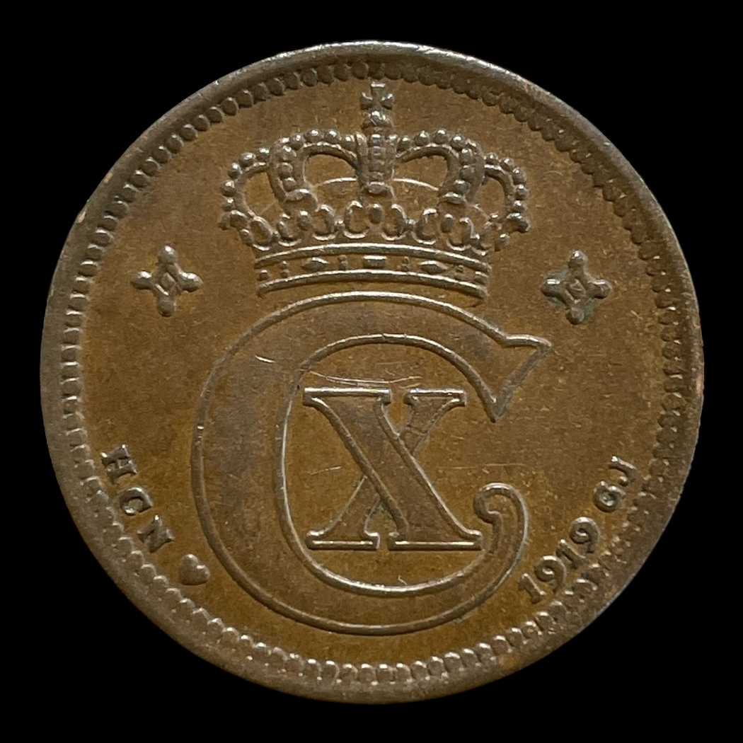 5 øre 1919 Bronze