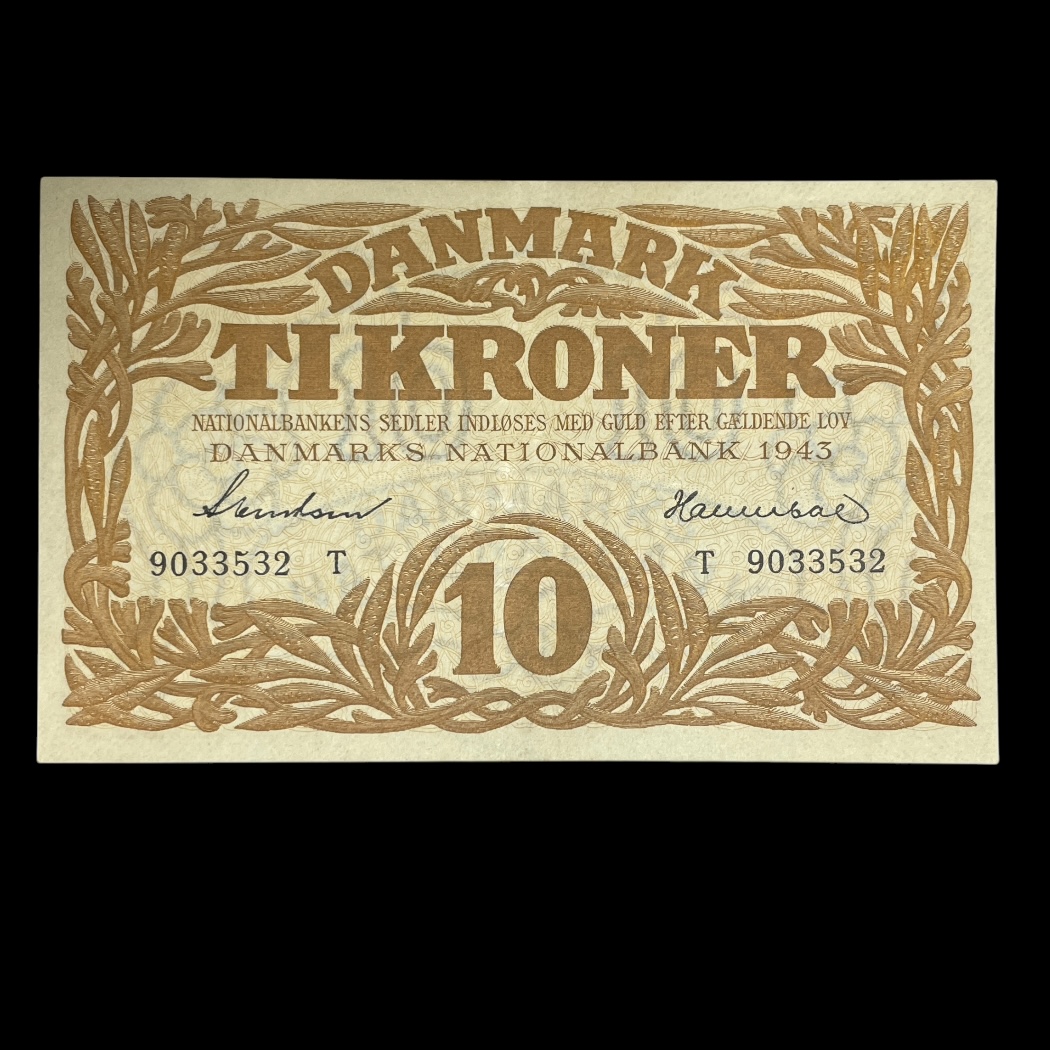 Danmark 10 kroner 1943T