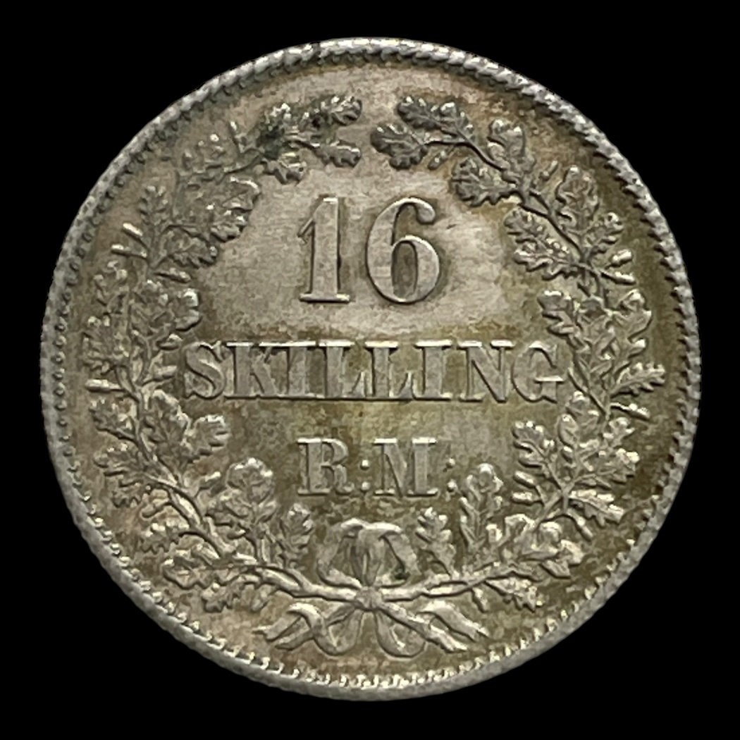 16 Skilling 1857