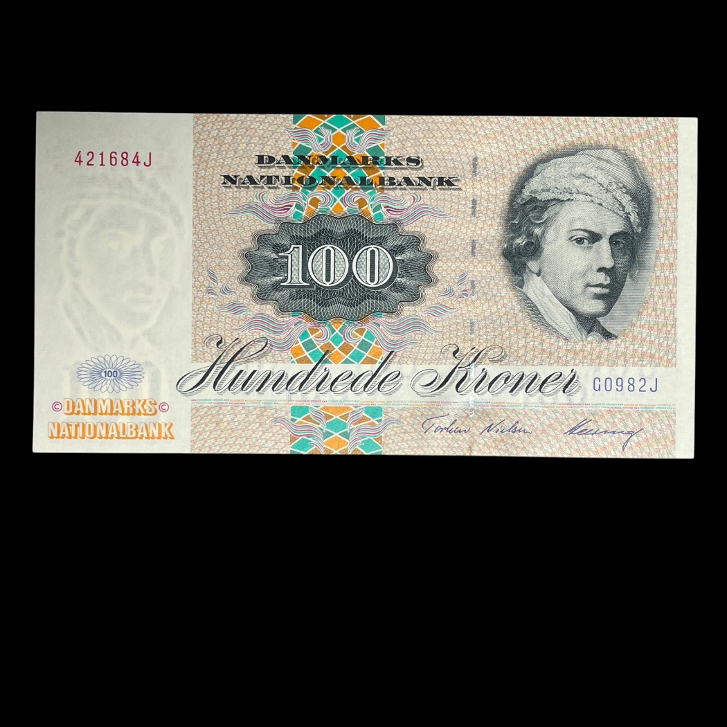 100 kr Seddel 1998 G0 Maleri og dyr serien (1994-1998) Sieg 143 Pick 54 Kv: unc