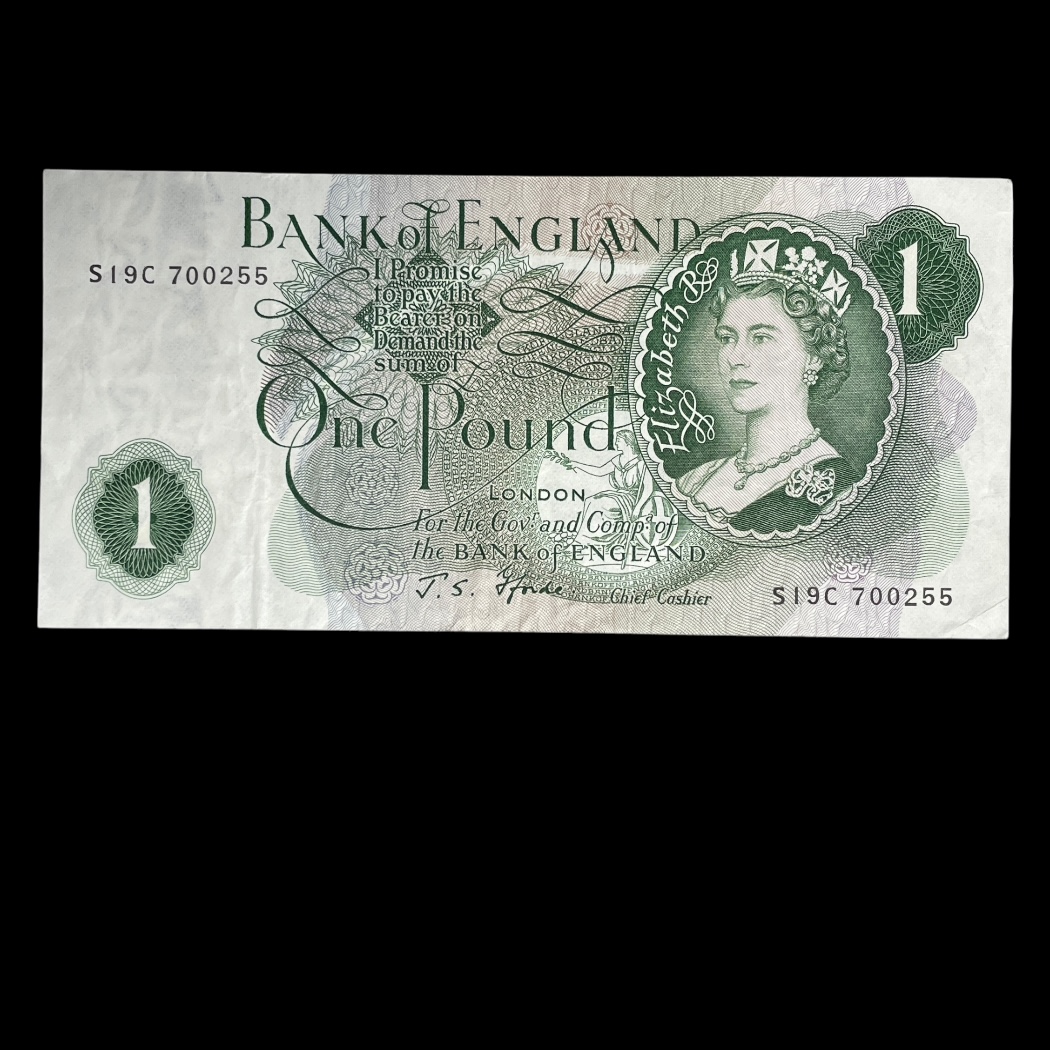 1 Pound ND 1966-70 England Pick: 347e Kv: 1+