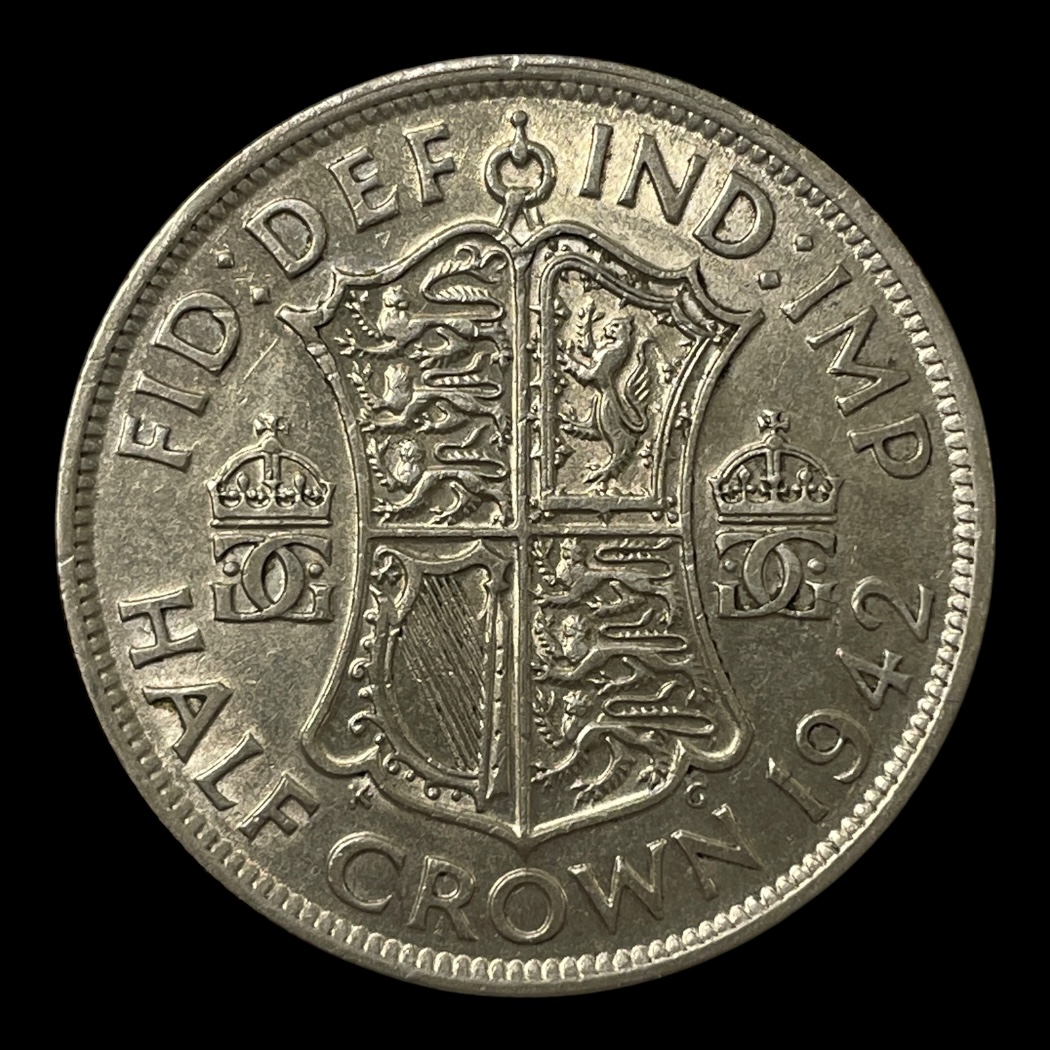 Half Crown 1942 England