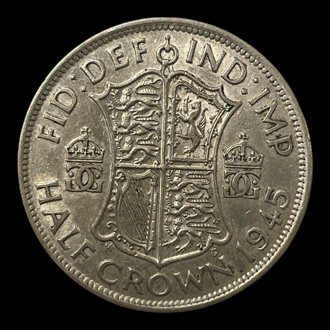 Half Crown 1945 England