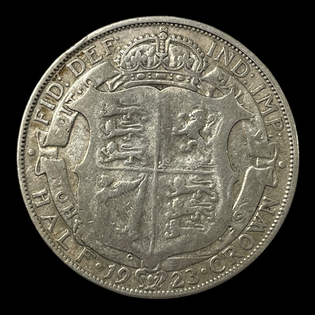 Half Crown 1923 England