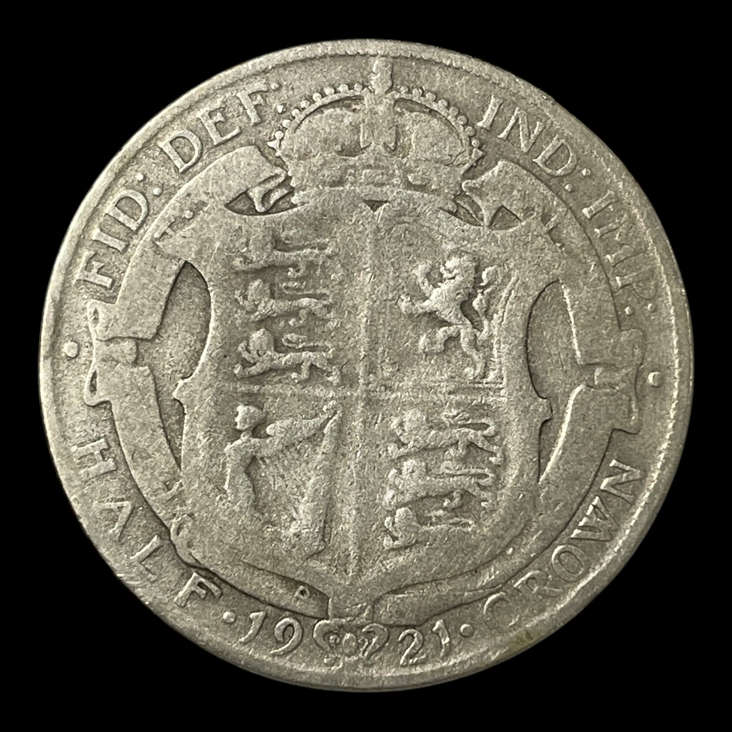 Half Crown 1921 England