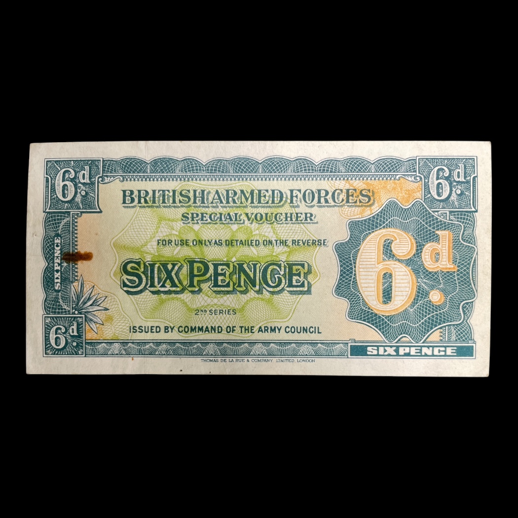 6 Pence British Armed Forces 1948 Pick: M17 Kv: 1