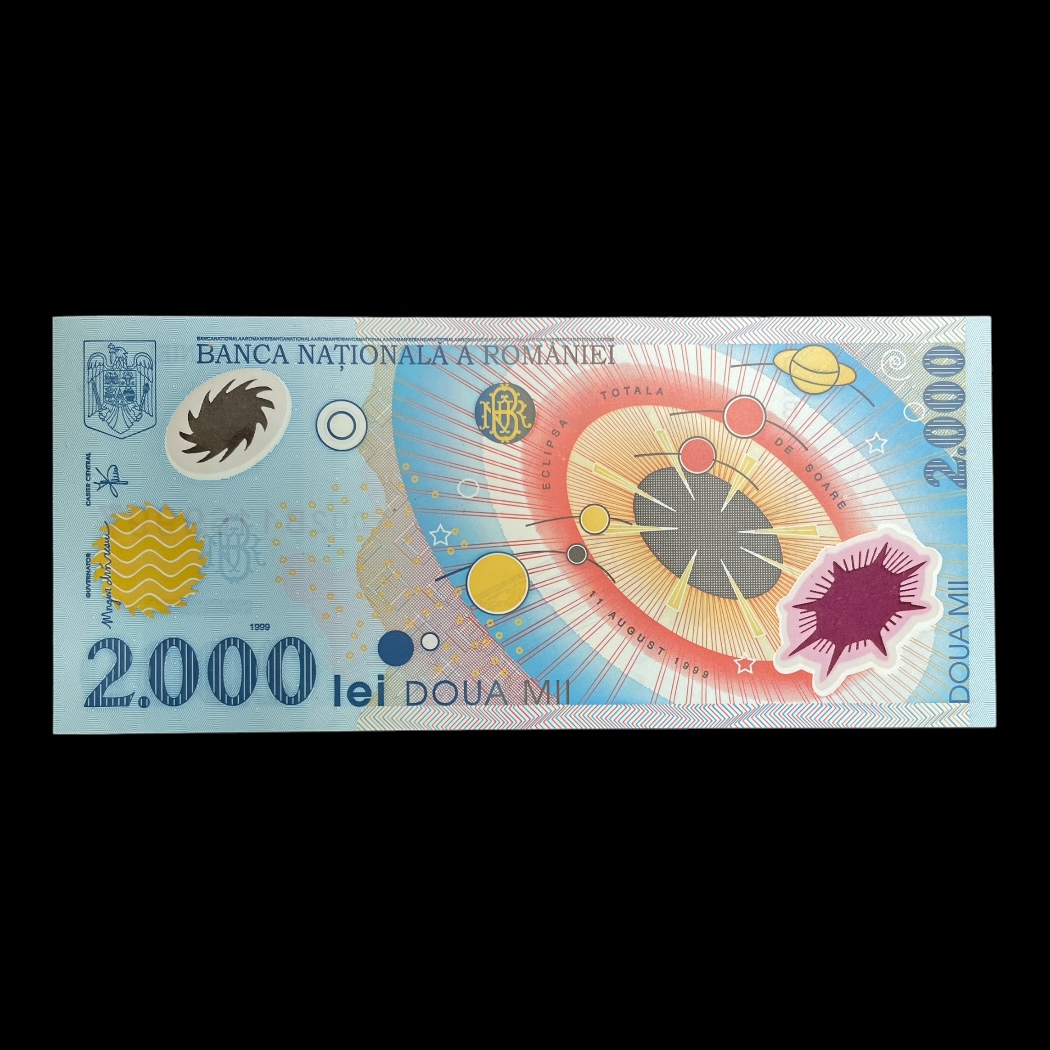2.000 Lei 1999 Rumænien Pick: 111 Kv: Unc