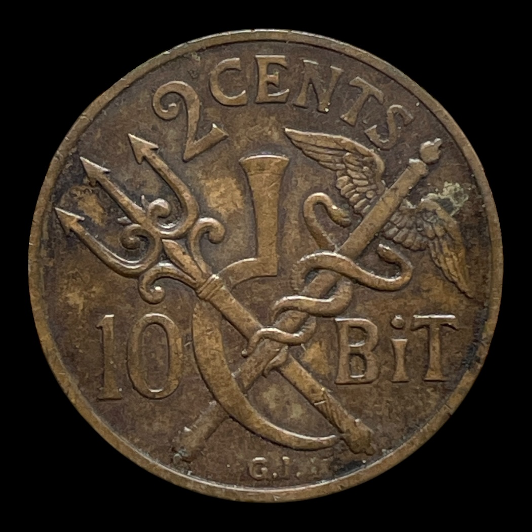 10 bit/ 2 cent 1905
