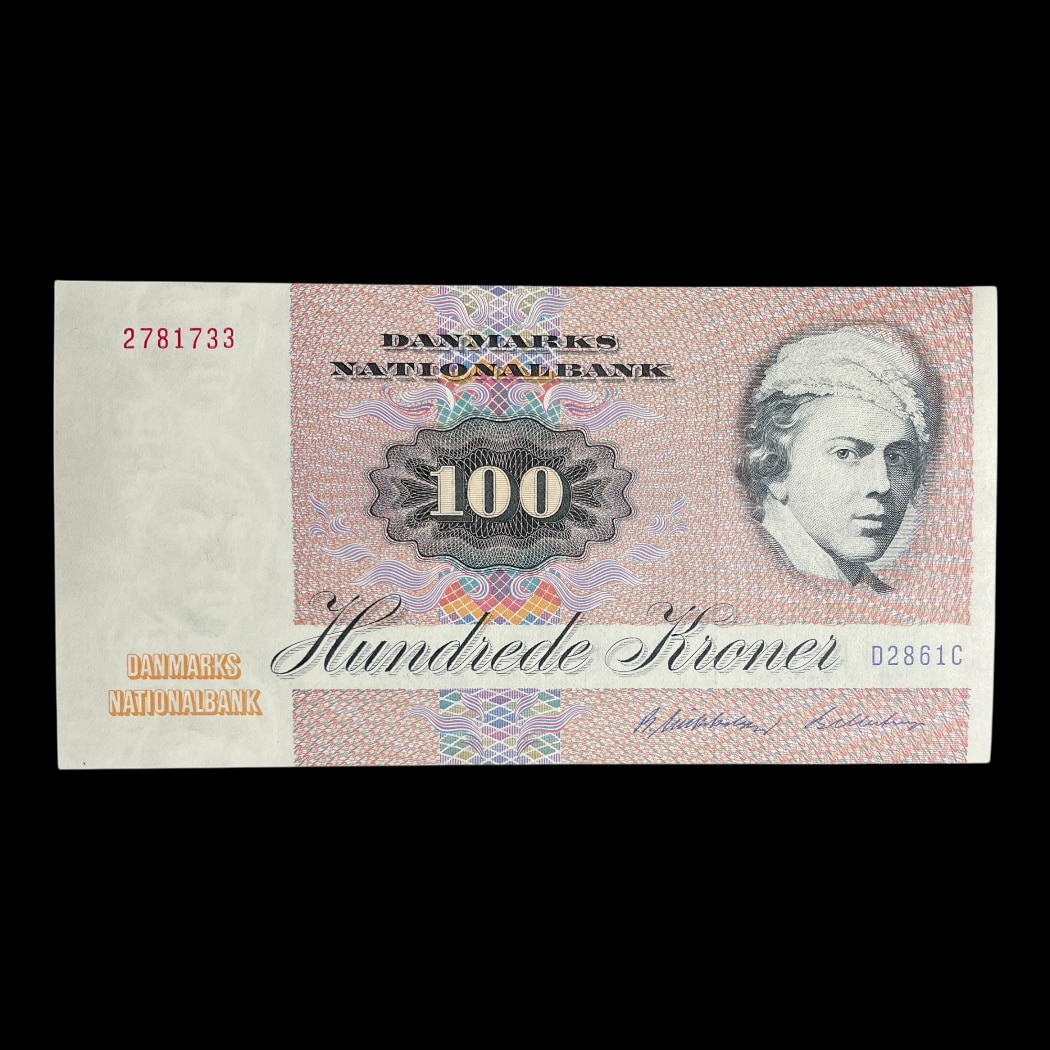 100 kr Seddel 1986 D2