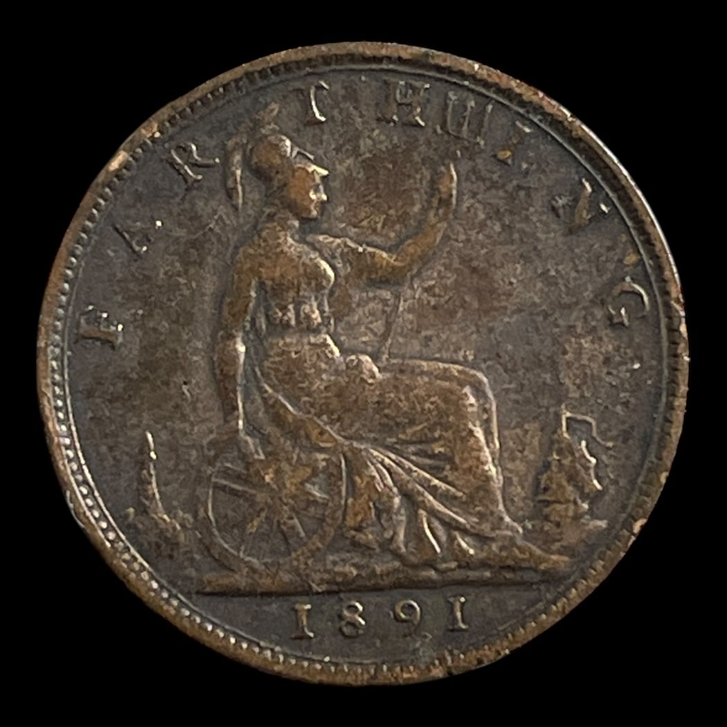 1 Farthing 1891 England