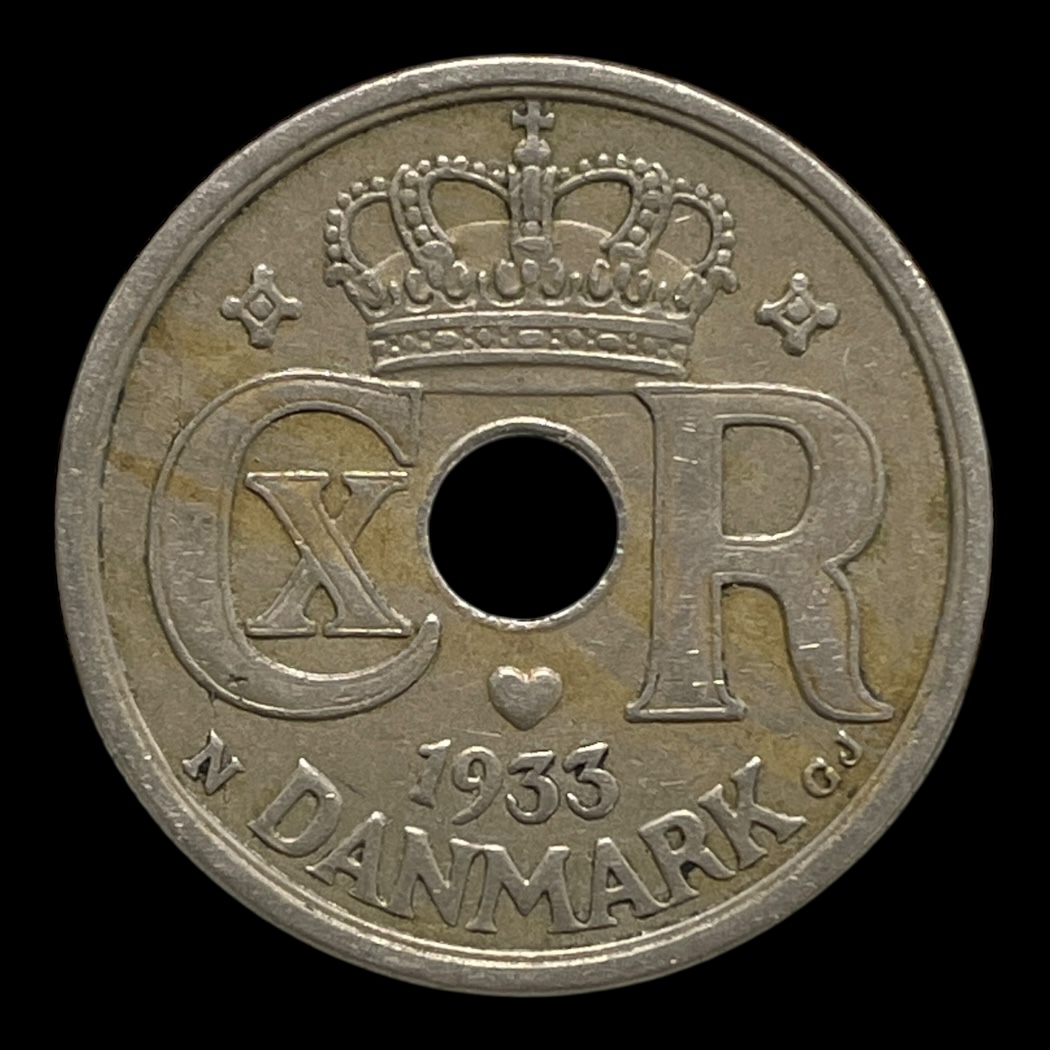 25 øre 1933