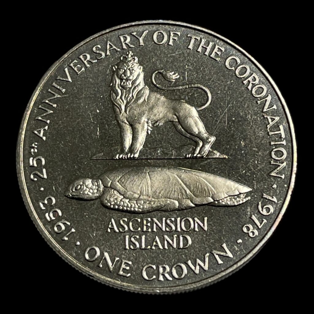 1 Crown 1978 Ascension Island
