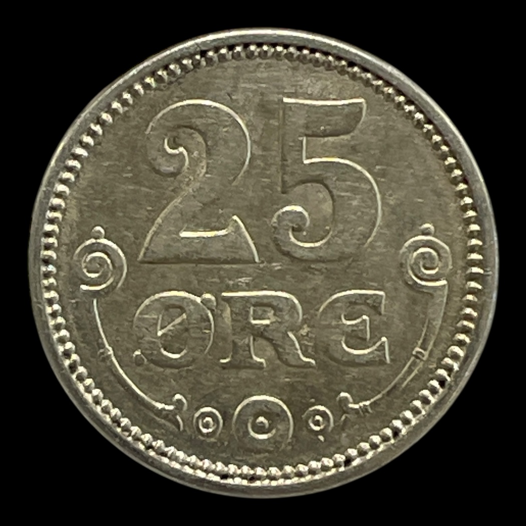 1916 25 øre