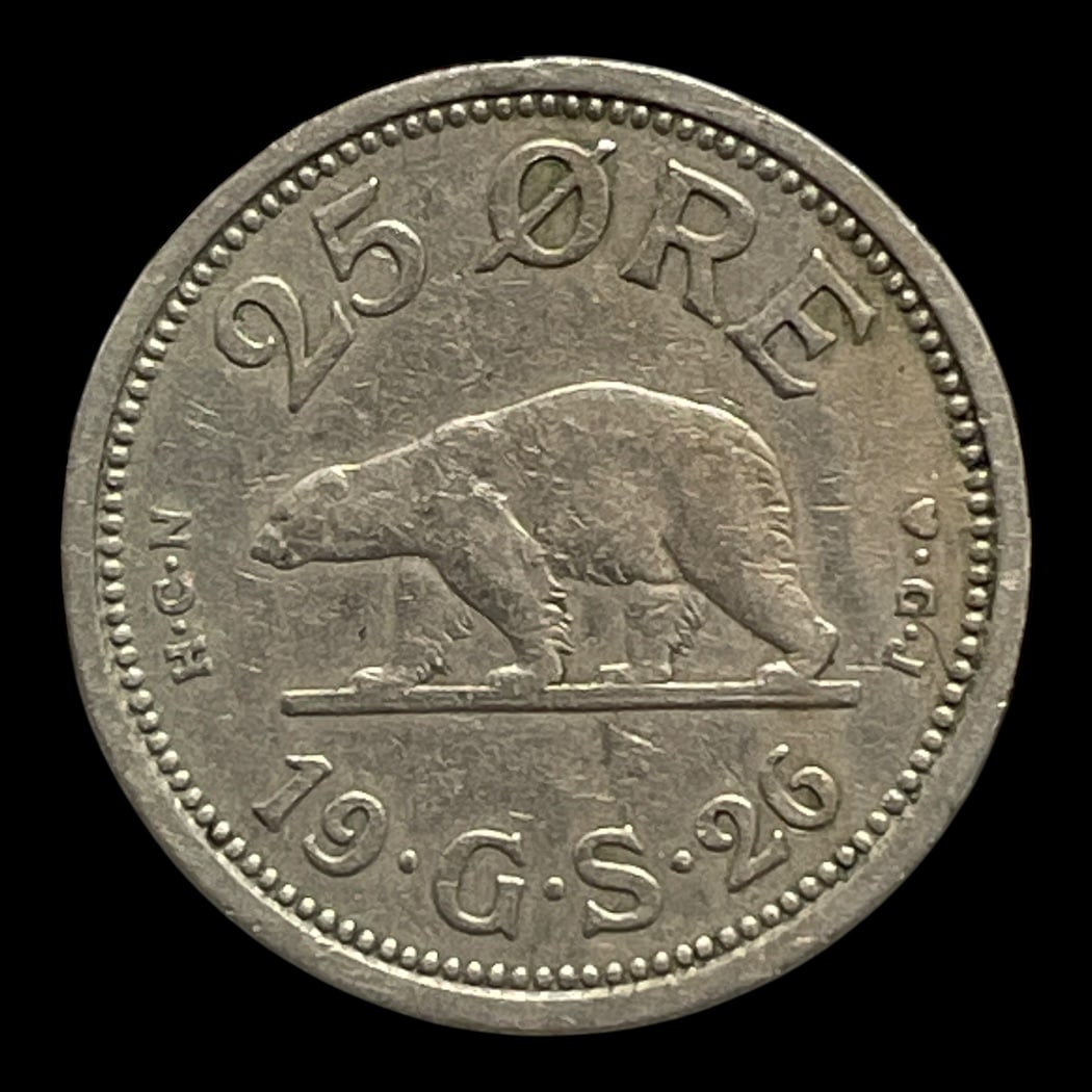 25 øre 1926 Grønland