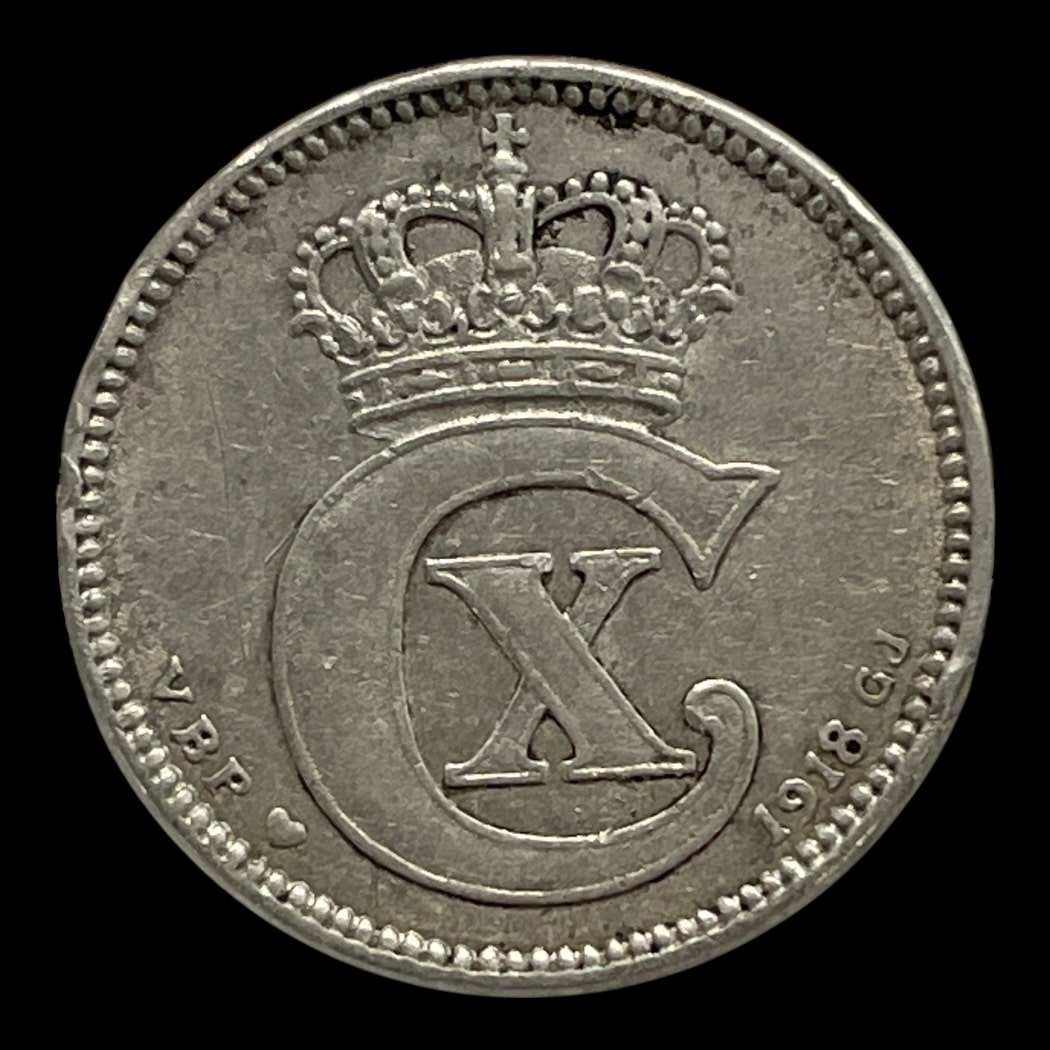 25 Øre 1918