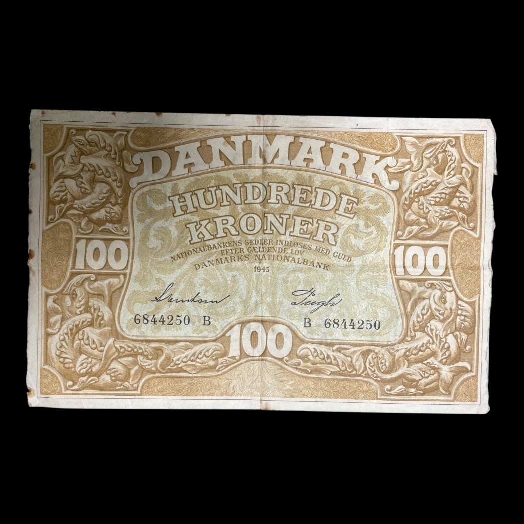 100 Kr. 1943B Danmark