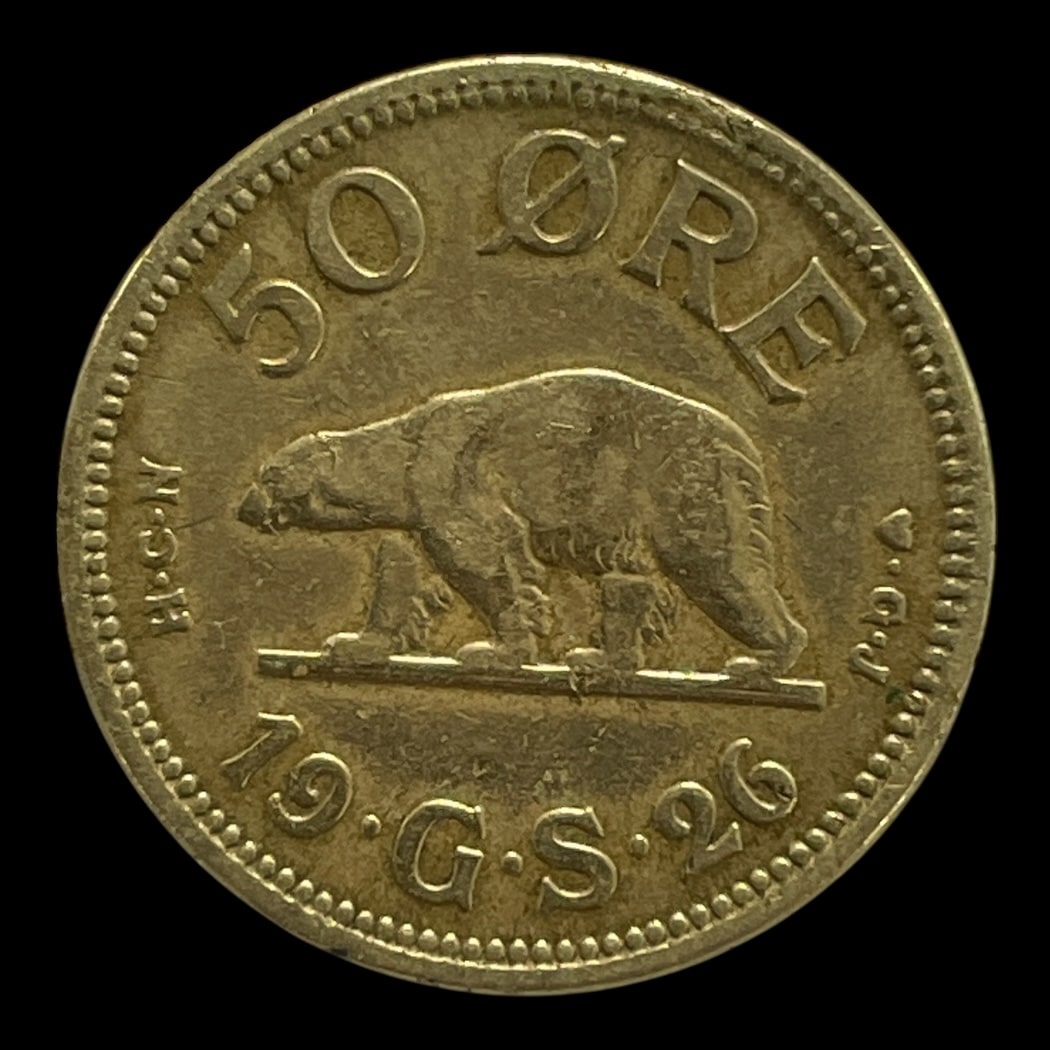 50 øre 1926 Grønland
