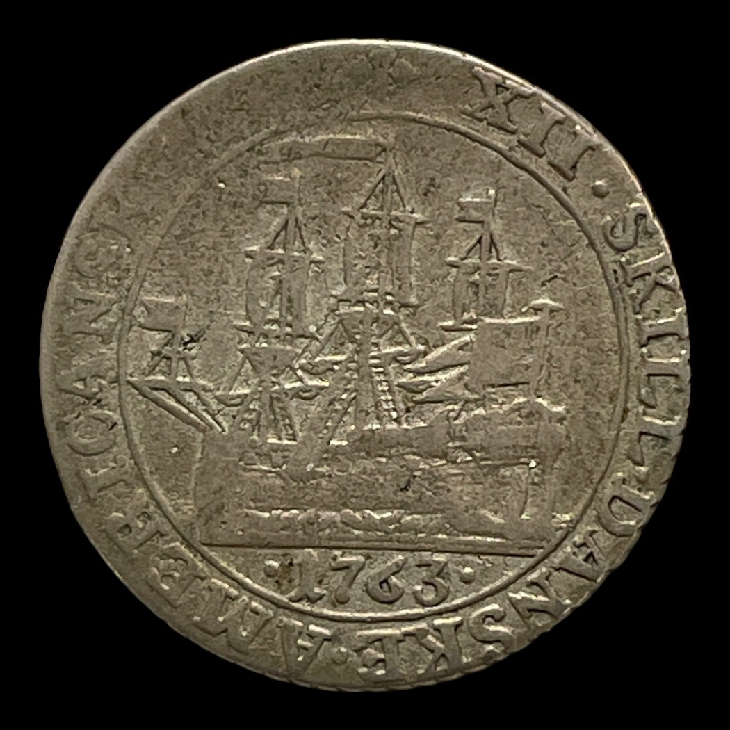 12 Skilling 1763 DVI