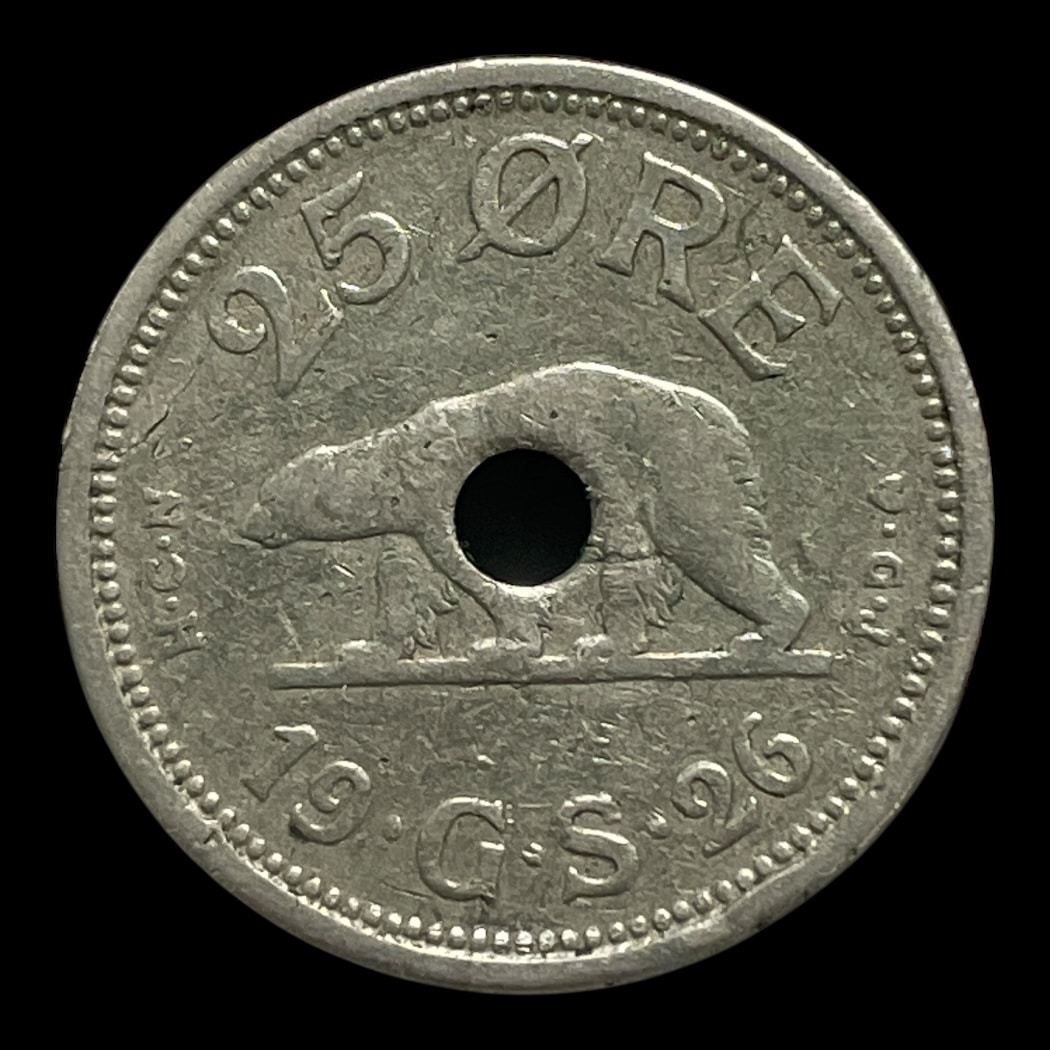 25 øre 1926 Grønland