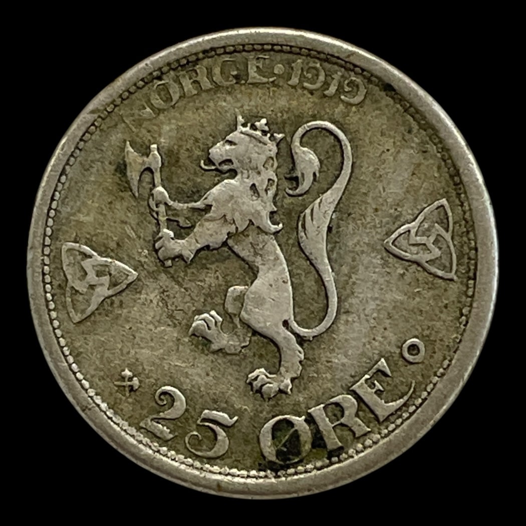 25 Øre 1919 Norge