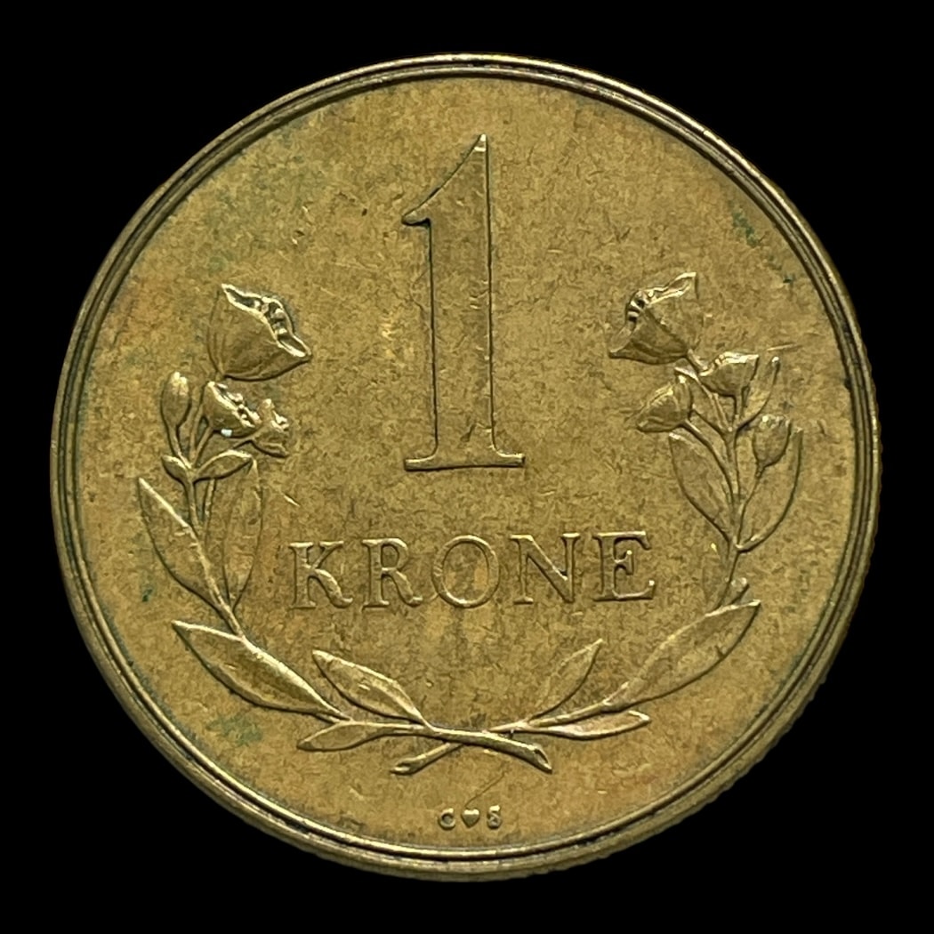 1 kr 1957 Grønland
