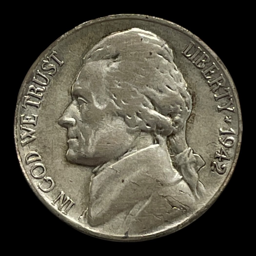 Wartime nickel 1942 P