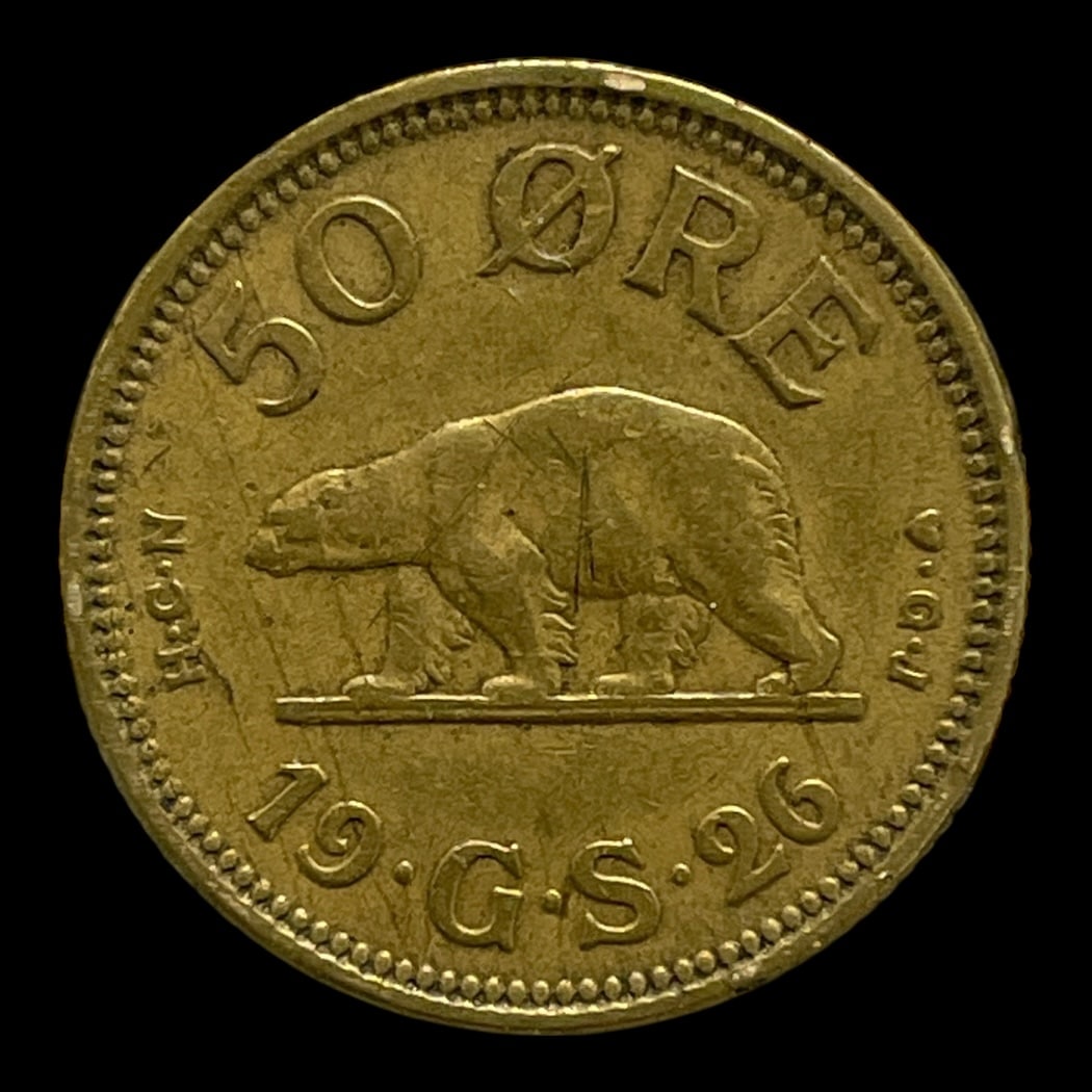 50 øre 1926 Grønland