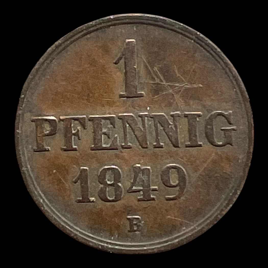 1 Pfennig 1849 Hannover