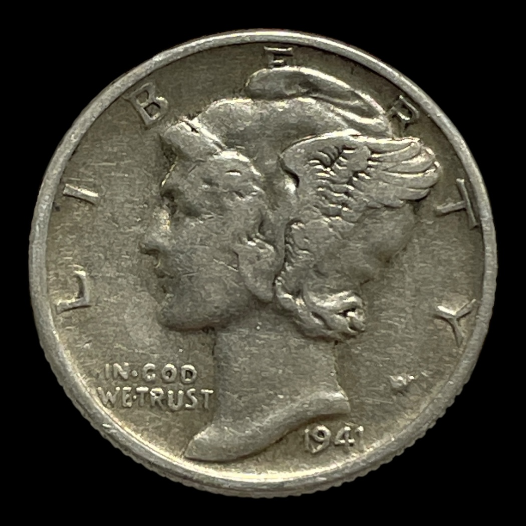 mercury Dime 1941
