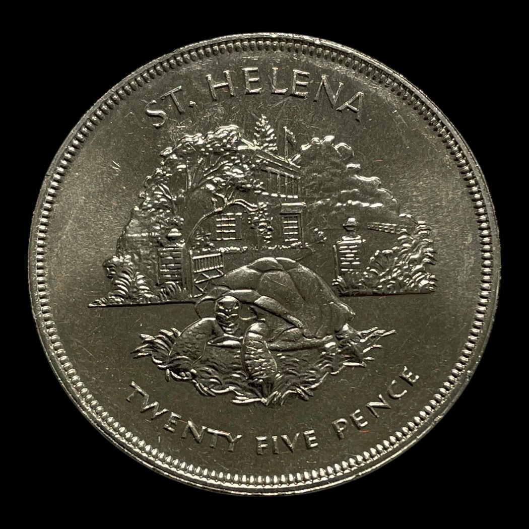 25p 1977 St. Helena - Silver Jubilee Ikke-cirkulerende mønter Sammensætning Kobber-nikkel Vægt 28,47 Gram