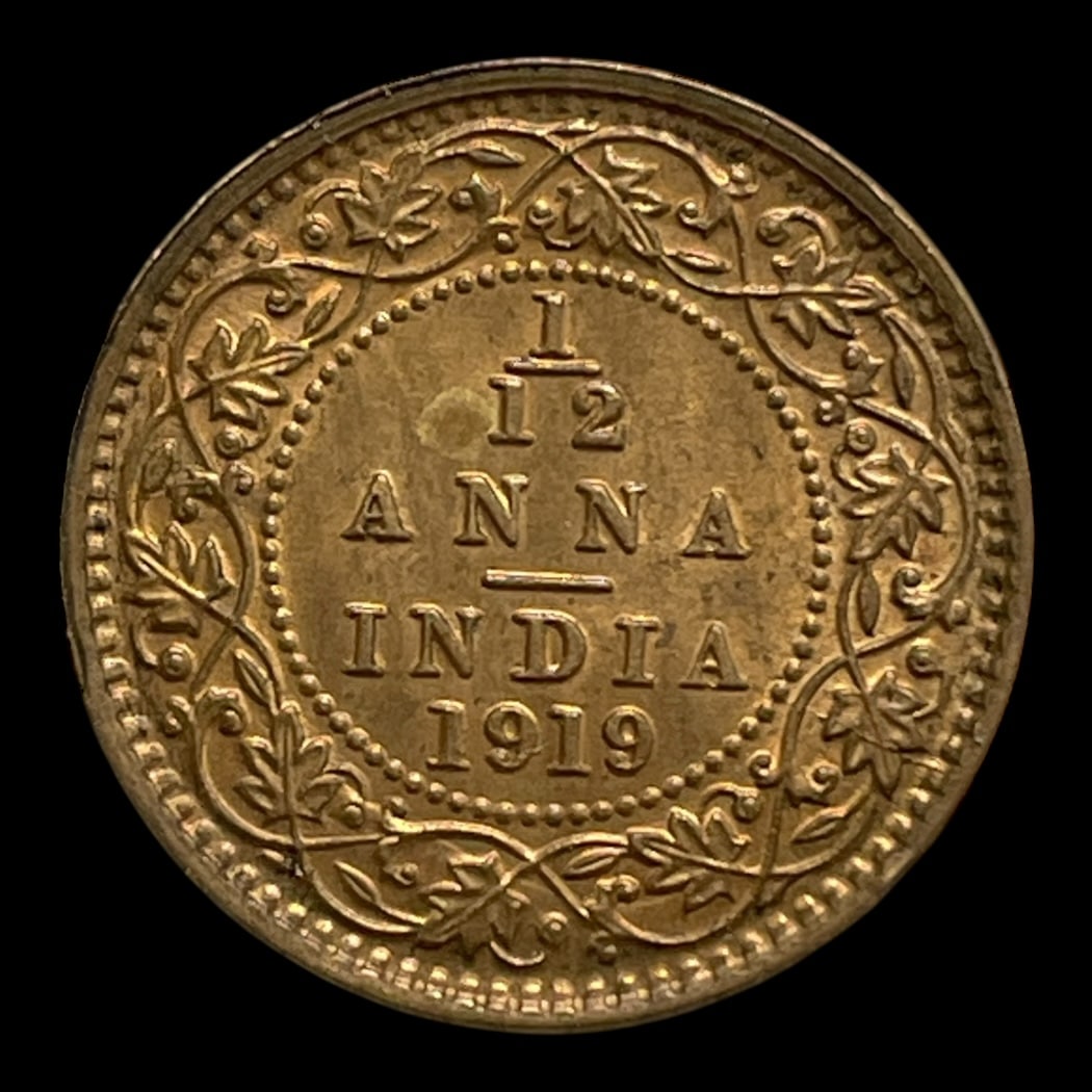 1/12 Anna 1919 Indien