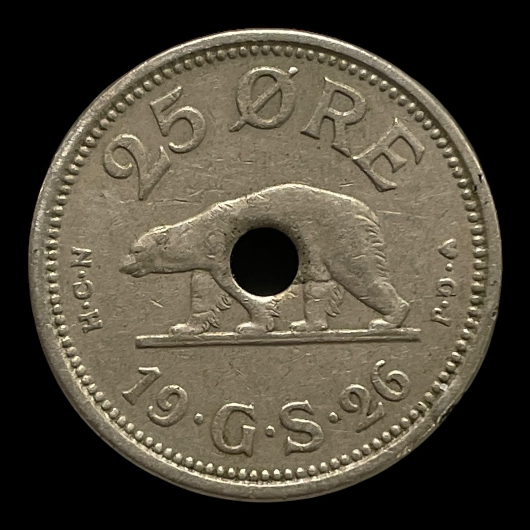 25 øre 1926 Grønland