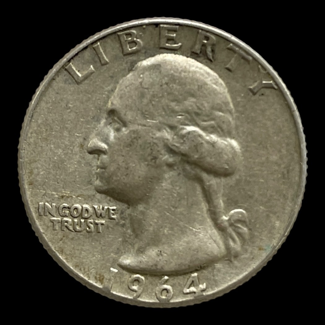 Quarter Dollar 1964 D
