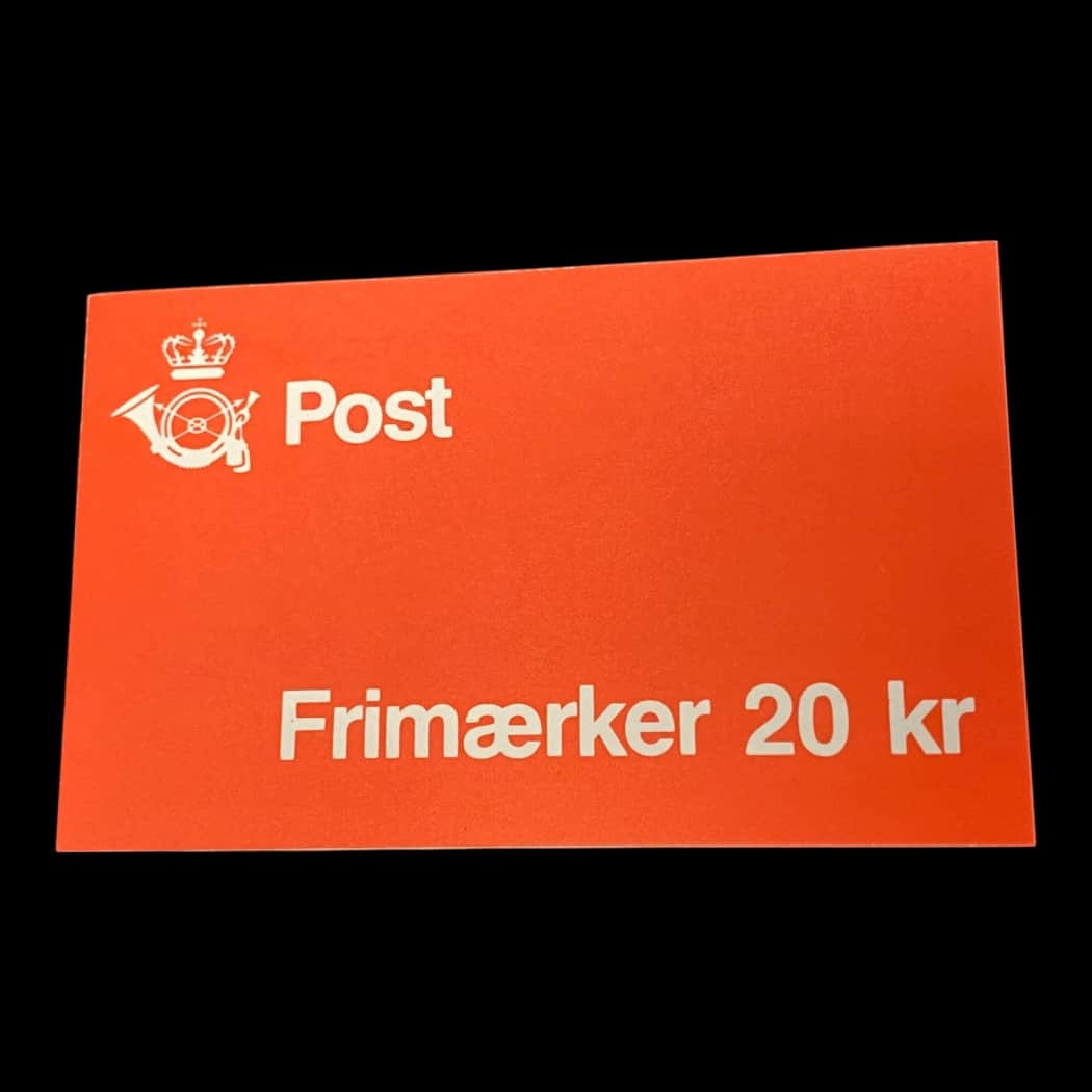 20 Kr. Frimærkehæfte H28